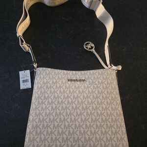 Michael Kors Beige Crossbody Bag